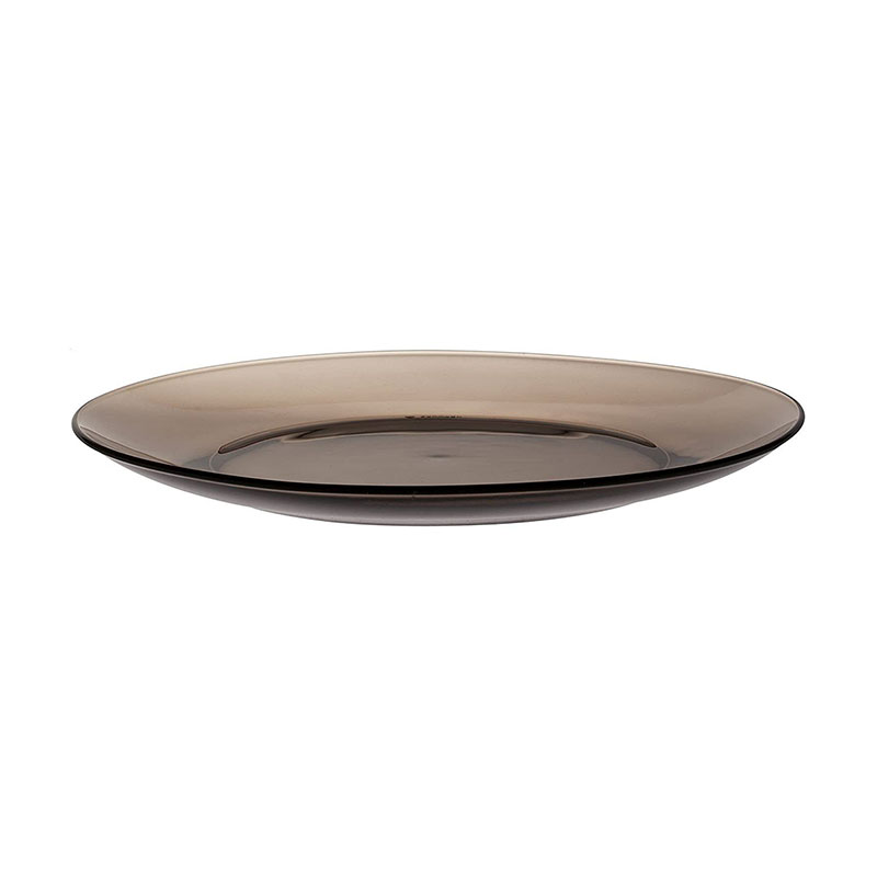 Тарілка обідня Duralex Lys Creole скло, коричнева, 23.5 см (3006CF06)